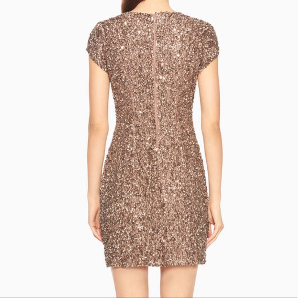 Parker Serena Sequin cocktail Dress - Picture 5 of 5